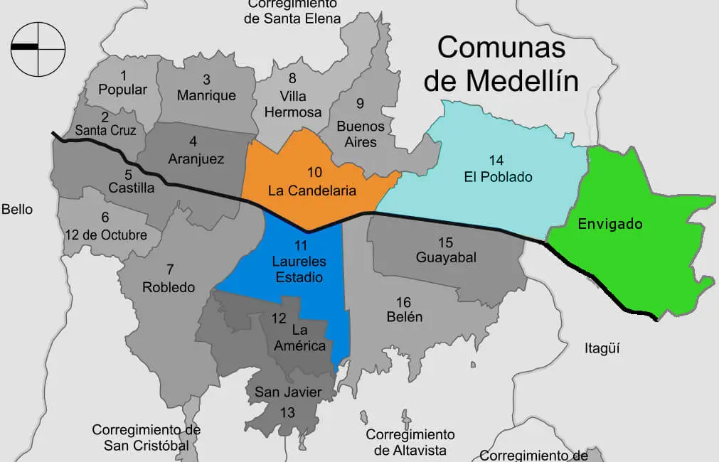Dónde alojarse en Medellín